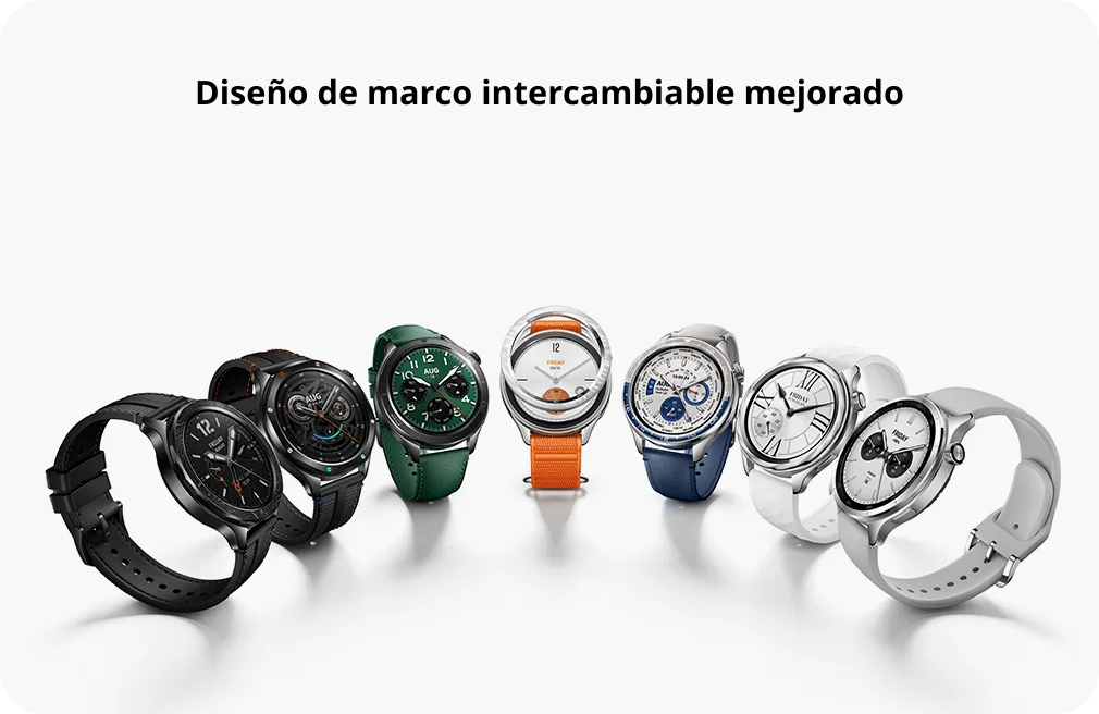 Diseño de marco intercambiable mejorado